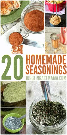 20 homemade seasonings that are perfect for the holidays