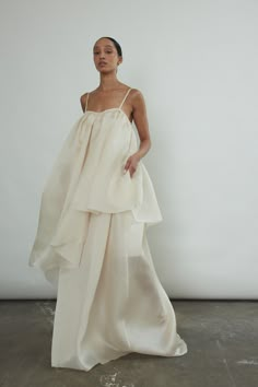 Lace At Bottom Of Dress, Organza Maxi Dress, Resort Dresses, Silk Gown, Bridal Inspo, Yes To The Dress, Looks Street Style, Sustainable Clothing, Style Guides