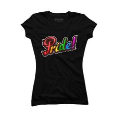 Channel your inner artist with the Pride premium ring spun cotton graphic Juniors' T Shirt created by VectorKitchen for Design By Humans. It's time to add a pop of color, a splash of humor, and a whole lot of creativity to your day with apparel designed by one of our global artists. We're here to help you find that perfect you style! Multicolor Pop Culture T-shirt Pre-shrunk, Multicolor Pre-shrunk Pop Culture T-shirt, Pride Short Sleeve T-shirt With Letter Print, Pride Letter Print Short Sleeve T-shirt, Rainbow Crew Neck T-shirt For Pride, Multicolor Band Merch T-shirt With Letter Print, Pride Graphic Print Short Sleeve T-shirt, Pride Slogan T-shirt Short Sleeve, Pride Slogan T-shirt With Short Sleeves