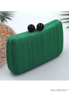 BagForLove - Compact Plain Handwoven Straw Clutch Bag - Ideal for Elegant Evening Affairs Product Description Color Green Magnetic Yes Strap Type Chain Bag Size Mini Style Minimalist Pattern Type Plain Closure Type Magnet Type Square Bag Material Polyester Composition 100% Polyester Care Instructions Do not wash Size Chart INCH CM Bag Height Bag Length Bag Width Strap Length 4.5 inch 7.1 inch 1.4 inch 47.2 inch Bag Height Bag Length Bag Width Strap Length 11.5 cm 18 cm 3.5 cm 120 cm Details Pictures Similar Products h2 { text-align: center; } /* æ¢è¡ */ li{ white-space: normal; word-break: break-all; word-wrap: break-word; } .red-box { width: 100%; display: flex; flex-direction: row; flex-wrap: wrap; justify-content: center; } .red-box > div { width: 190px; height: 250px; margin: 10px; } Inch Bag, Elegant Dinner Party, Straw Clutch, Minimalist Pattern, Elegant Dinner, Details Pictures, Chain Bag, Word Wrap, Chain Bags