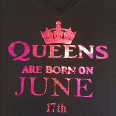 These Custom Birthday Tee's Are The Perfect Way To Celebrate Your Special Day** Available In All Sizes Black T-shirt With Name Print For Birthday Gift, Black Graphic Tee For Birthday Gift, Black Summer T-shirt For Birthday, Queen Birthday, Birthday Tshirts, Birthday Tee, Custom Birthday, Special Day, Colorful Shirts