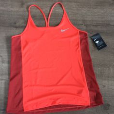 Brand New With Tags Nike Tank Top, Sporty Red Tank Top For Spring, Red Gym Tops For Spring, Nike Tank, Nike Tank Tops, Red Tank Tops, Tankini Swim Tops, Muscle Tank Tops, Blue Tank Top