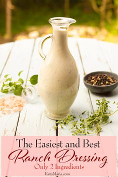 the best ranch dressing only 2 ingredients to make it taste and feel like an appetizer