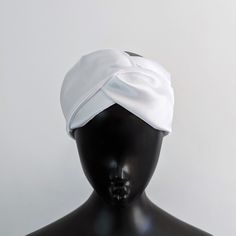 White wide satin twist headband Satin turban twist style headband. This is made from a synthetic blend satin fabric. The headband is a bright crisp white colour. The fabric is lightweight. Perfect for summer months and evenings out. These are wide for adjustable hair coverage. The headband has an elasticated back for a comfortable fit.  All of my headbands are a comfortable loose fit so are great for wearing all day without any discomfort or for those with sensitive scalps or suffering with hair Satin Turban, Headband Satin, Style Headband, Satin Headband, Bridesmaid Hair Accessories, Twist Style, Sensitive Scalp, Satin Color, Twist Headband