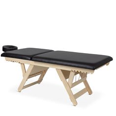 Innovative form and function meets quality craftsmanship and luxurious style with the Enigma Massage Table. Designed with massage therapists, estheticians, and all spa professionals in mind, the Enigma Massage Table features a sleek and durable solid wood frame structure equipped with an adjustable midlift function that allows for both height and tilt adjustment capabilities. This luxurious massage tables compact design and innovative folding structure not only provides convenient, space-saving Small Massage Room Ideas, Manicure Tables, Nail Salon Equipment, Minerva Beauty, Folding Structure, Beauty Salon Furniture, Salon Stations, Shampoo Bowls, Massage Tables