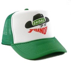 Skoal Bandit Chewing Tobacco Trucker Hat Mesh Hat vintage snapback hat adjustable unworn Vintage style trucker hat This is a Trucker hat mesh hat, it has an adjustable snapback so it fits most people 100% Polyester Front 100% Nylon Mesh Back 5-panel cap Seamless Foam Front Panel with Lining 8 Rows Stitching on Visor Matching Fabric Under visor Adjustable Plastic Snap Skoal Bandit, Snapback Hats Men, Beer Hat, Americana Vintage, Cute Caps, Snap Back Hat, Vintage Trucker Hats, Funny Hats, Mesh Hat