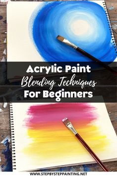 acrylic paint blending techniques for beginners