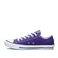 Casual Purple Low-top Sneakers, Converse Purple Sports Sneakers, Purple Converse Sneakers For Sports, Sporty Purple Cotton Sneakers, Converse Purple Sneakers For Streetwear, Casual Purple Converse Sneakers, Purple Converse Lace-up Sneakers, Purple Converse Low-top Sneakers, Purple Low-top Converse Sneakers