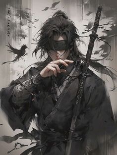 Netherworld Aesthetic, Guerriero Samurai, Japanese Art Samurai, Arte Ninja, Samurai Wallpaper, Samurai Anime, Anime Show, Samurai Artwork, Cool Anime Backgrounds