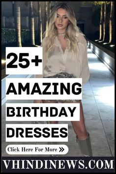 "Looking for the perfect birthday dress? From chic midi dresses to glamorous sequins, explore 25 top picks that will make you shine on your special day. Be the best-dressed birthday queen!"

#BirthdayDresses #WomenStyle #PartyOutfits #CelebrationFashion #GlamLook