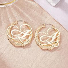 Baddie Large Earrings Summer Alloy Earrings, Trendy Summer Alloy Jewelry, Trendy Pierced Hoop Earrings, Trendy Gold Alloy Hoop Earrings, Trendy Pierced Alloy Hoop Earrings, Trendy Alloy Hoop Earrings, Trendy Hoop Earrings Made Of Alloy, Gold Alloy Hoop Earrings, Nickel-free Trendy Alloy Hoop Earrings