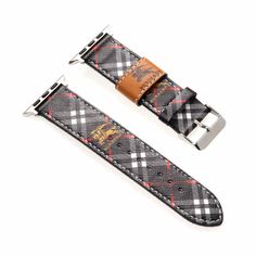 Elevate your Apple Watch to unparalleled levels of sophistication with our Luxury Gucci Burberry Strap. Merging iconic design elements from two legendary fashion houses, Gucci and Burberry, this exquisite strap epitomizes elegance and style. Crafted from the finest materials, this strap boasts premium leather with meticulous attention to detail. The iconic Burberry check pattern is subtly integrated into the design, complemented by the unmistakable Gucci branding, ensuring a timeless and luxurio Luxury Black Adjustable Apple Watch Band, Modern Black Watch Bands As Fashion Accessory, Luxury Black Apple Watch Band For Business, Luxury Adjustable Black Apple Watch Band, Luxury Adjustable Rectangular Apple Watch Band, Modern Black Watch Accessories, Adjustable Bracelet Strap Apple Watch Band For Business, Luxury Black Apple Watch Band, Luxury Black Watch Bands