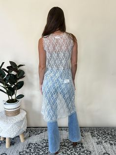 Channel your inner free spirit with Wanderlust, the perfect travel companion. This floral lace tunic is a versatile piece that can be worn as a bathing suit cover up or layered with a tank, tube top, bike shorts, or jeans. With a scallop edge detail and a beige hue, it's both feminine and functional. 60% Nylon 40% Cotton. Besties: LBD, Tubin, Biking Day Trip, Cupid's Dart Wicked, Reverse It, Biking, True Love, Overcast Summer Beachwear Cover-up With Lace Trim, Chic Lace Cover-up For Beach Season, Sheer Lace Beachwear Cover-up, Stretch Cover-up For Summer Festivals, Sleeveless Summer Cover-up With Crochet Trim, Crochet Lace Cover-up For Beach Season, Crochet Lace Cover-up For Vacation, Chic Lace Top For Beach, Chic Lace Top For The Beach