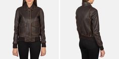 Buy Westa A-2 Brown Leather Bomber Jacket For Women Made of Goatskin Leather. Free Shipping in USA, UK, Canada, Australia & Worldwide With Custom Made to Measure Option. Leather Jacket With Contrast Stitching For Work, Fall Leather Jacket With Contrast Stitching, Formal Leather Jacket With Button Cuffs, Workwear Leather Jacket With Contrast Stitching, Designer Brown Leather Jacket With Zipper Closure, Brown Leather Jacket With Hidden Button Closure, Brown Leather Jacket With Zipper Closure, Formal Brown Single-breasted Leather Jacket, Brown Leather Military Outerwear