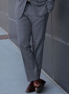 Put together a dapper and stylish formal look by wearing our Reda Tropical Blue Checks Wool Pants. Made from high-quality wool that feels exceptionally soft and has a lightweight finish. The subtle checkered texture created with brown threads and a classy tropical blue color palette makes these pants a standout choice for any glamorous event or an important meeting. Rest assured that this ensemble will set you apart. 
  Look Includes    Reda   Tropical   Blue   Checks   Wool Fabric  Cross Pocket White Linen Suit, Class Meetings, Royal Blue Suit, Fabric Cross, Blue Color Palette, Versatile Pants, Exude Confidence, Beautiful Suit, Tweed Suits