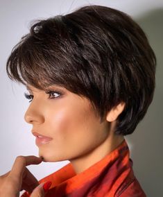 Thick Hair Cuts, Short Hairstyles For Thick Hair, Short Layered Haircuts, Best Short Haircuts, Short Bob Haircuts