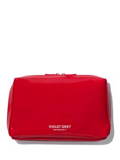 This makeup bag is the only acceptable place to house Violet Code Approved beauty essentials. Imported. 5.5“H x 7.5”W x 2”D Trendy Makeup Bag, Luxury Makeup Bag, Travel Size Makeup, Koh Gen Do, Face Tools, Treasure Gift, Tom Ford Beauty, Violet Grey, Small Makeup Bag