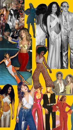 Disco Inspired Outfits, Decades Outfits, Disco Outfits, Disco Theme Party, Studio 54 Party, Decade Party, Disco Birthday Party, Disco 70s