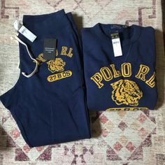 This Is Brand New Sweatpants & Sweater 2pk Authentic ! The Color Is Blue ! * Qty Is 1, Size: Lpolo Sweat Shirt! * Qty Is 1, Size: L Polo Sweatpants , There Are Two Pockets On The Side ! -Low Offers Will Not Be Accepted ! Polo Sweatsuit, Polo Sweatpants, Ralph Lauren Boxers, Sweatpants And Sweater, Mens Lounge Pants, Polo Pullover, Jogging Suit, Tie Men's, Polo Blue