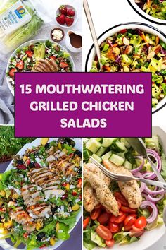 Here’s a detailed recipe for a delicious and refreshing Grilled Chicken Salad: