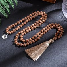 rudaskra mala beads Rosary Jewelry, Rudraksha Mala, Lord Siva, Rudraksha Beads, Mala Bead Necklace, Anniversary Necklace, Estilo Boho Chic, Rosary Necklace, 108 Bead