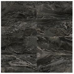 black marble tiles with different patterns and colors