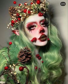 Face Art Makeup, Halloween Makeup Inspiration, Fairy Makeup, Elf Makeup, Special Effects Makeup, Edgy Makeup, Fx Makeup, Crazy Makeup