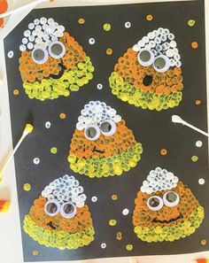 Easy Halloween Art Projects For Elementary, September Arts And Crafts For Seniors, Senior Center Activities Easy Crafts, Fall Crafts Seniors, Fall Activities For Seniors Assisted Living, Preschool Fall Festival Ideas, Halloween Prek Crafts, Fall Crafts For Seniors Assisted Living, Halloween Crafts For Seniors