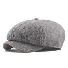 Season:Spring   Fall,Winter; Gender:Men's; Quantity:1pcs; Style:Stylish,Casual,Streetwear,1920s Fashion; Hats Category:Newsboy Hat,Beret Hat; Occasion:Daily,Going out,Outdoor; Material:Cotton; Function:Warm; Pattern:Graphic Prints; Front page:FF; Listing Date:02/09/2023; Head Circumference:56-58 Classic Winter Beret, Classic Gray Beret For Winter, Casual Gray Winter Beret, Retro Hats For Fall, Retro Brimmed Winter Beret, Winter Retro Brimmed Beret, Classic Beret For Winter, Adjustable Retro Winter Beret, Vintage Gray Flat Cap Hat