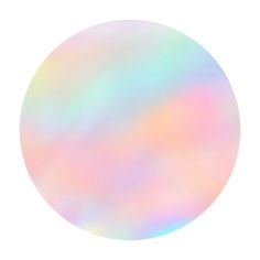 a circular object with pastel colors in the middle