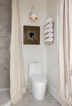 Clawfoot Tub Ideas, Ceiling Drapes, Clawfoot Tubs, Tub Ideas, East Nashville, Hall Bathroom, Warm Tone, Contemporary Furniture Design, Upstairs Bathrooms