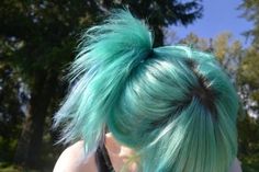 blue green hair Peinados Fáciles Para Cabello Corto, Scene Hair, Dye My Hair, Hair Dye Colors, Hair Inspo Color, Hair Pictures, Grunge Hair, Dream Hair, Green Hair