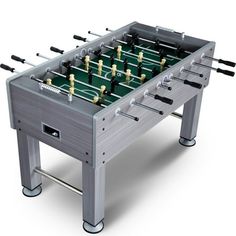 a foosball table is shown on a white background