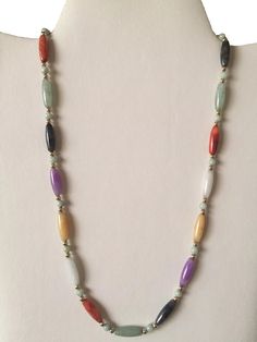 14k Yellow Gold Aventurine, Citrine, Carnelian, Quartz, Amethyst Necklace Beaded Designs, Aventurine Stone, 14k Yellow Gold Necklace, Yellow Gold Necklace, Carnelian Stone, Amethyst Necklace, Fine Jewellery Necklace, Gorgeous Necklaces, Citrine