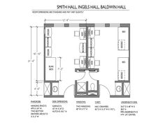 the floor plan for an office building