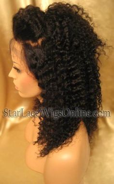 Item will be delivered within 5-7 (business days) **The details of this wig are below. Use the form to customize it** Type of Hair: 100% Indian Remy Hair Texture: Kinky Curly Hair Length: 14” Hair Color: #1b (off black) Density: Light in front to gradually medium-heavy Part/Ventilation: Freestyle Custom Lace Front Wigs, Cheap Lace Front Wigs, Indian Remy Hair, Wigs For Sale, Wigs Hair, Hair Texture, Front Lace Wigs Human Hair, Human Hair Lace Wigs, Hair Lace