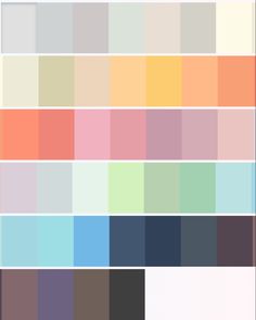 the color palette is very colorful and has many different shades