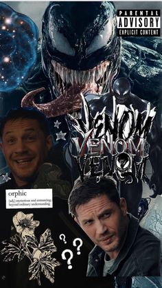 an advertisement for the movie venom versus aliens