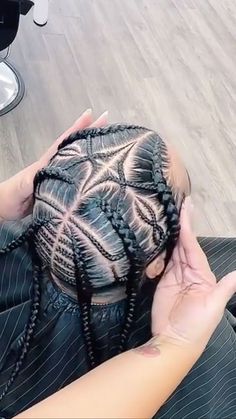 Cornrow Parting, Braided Cornrow Hairstyles Natural Hair, Popsmoke Braids, Cornrow Patterns, Corn Roll Hair Styles