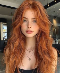 Ginger Hair Women, Copper Hair Makeup, Red Hair Beauty, Red Hair Pale Skin, Ginger Red Hair, Ginger Woman, Corte Shaggy, Jayne Matthews, Redhead Hairstyles