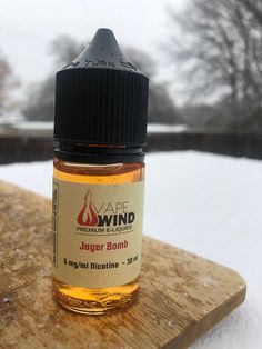 A perfect mix of Red Bull and black licorice drink. Red Bull fans are going to love the experience. All juice flavors are freshly mixed with Vape Wind's premium steep base liquid when ordered. Drink Red Bull, Jager Bomb, Black Licorice, Licorice, Red Bull