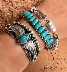 Basic Staple Must-Have Sterling Silver and Turquoise Row Cuff fits sizes 6.5 to 8 - Etsy Italia Classic Adjustable Turquoise Cuff Bracelet, Silver Bracelet Stack, Leather Bracelets Women, Stacking Bracelets, Bolo Ties, Reno Nv, Turquoise Rings, Genuine Turquoise, American Jewelry