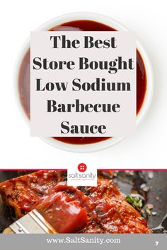 the best store bought low sodium barbecue sauce