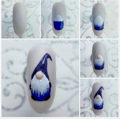 Gell Nails, Vip Nails, Nail Art Noel, Best Nail Art Designs, Jolie Photo, Cool Nail Art