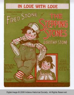 an old children's book about the stepping stones from ragged ann and her mother