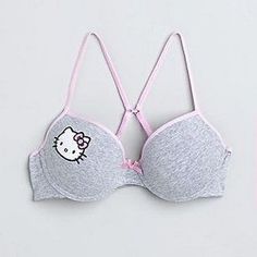 Hello Kitty Merchandise, Cat Apparel, Pretty Bras, Hello Kitty Pictures