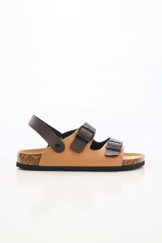 Experience unbeatable comfort and style with the Maibulun double strap slingback footbed sandal. The classic design provides maximum support and stability, making it the perfect choice for all-day wear. The stylish contrast tan color adds a touch of elegance to any outfit. Upgrade your footwear game with these must-have sandals. 0.59" inch heel Slip-on / buckle closure with secure slingback strap Hard Cushioned footbed Man-made leather upper Man-made lining EVA sole Comfortable Brown Footbed Sandals With Adjustable Strap, Comfortable Slingback Sandals For Everyday, Adjustable Slingback Sandals With Textured Footbed, Double Strap Sport Sandals With Cushioned Footbed, Comfortable Leather Slingback Footbed Sandals, Casual Brown Slingback Footbed Sandals, Casual Brown Slingback Sandals For Everyday, Synthetic Double Strap Footbed Sandals With Adjustable Straps, Casual Synthetic Slingback Sandals With Adjustable Straps