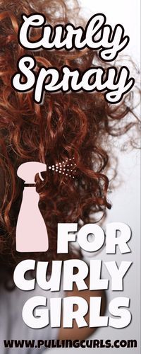 curly hair | spray | water | curls | beach spray Water Curls, Curly Hair Spray, Curly Girl Method, Salt Spray, Texturizing Spray, Hair Spray, Curly Hair Care, Water Spray, Secret Recipe