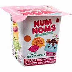 a box of num noms ice cream on a white background