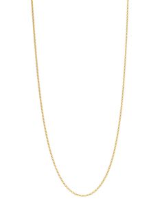 Bloomingdale's - 14K Yellow Gold Round Rolo Chain Necklace, 20" - 100% Exclusive Formal 14k Gold Cable Chain Necklace, Formal Yellow Gold Cable Chain Necklace, Yellow Gold Cable Chain Necklace For Anniversary, Classic Gold-tone Jewelry With Cable Chain, Anniversary Yellow Gold Cable Chain Necklace, Classic Gold-tone Cable Chain Jewelry, Anniversary Yellow Gold Necklace With Cable Chain, Elegant Gold-tone Rolo Chain Necklace, Luxury Yellow Gold Cable Chain Necklace